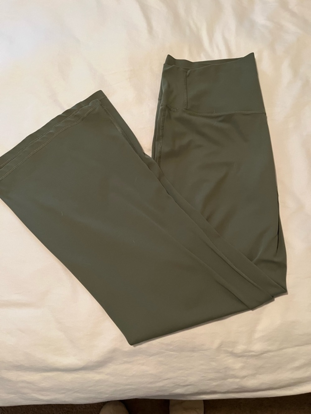 Avia Olive Boot-Cut Active Pants